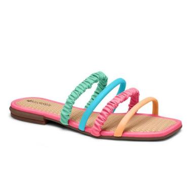 Imagem de Sandalia mississipi original estilosa rasteirinha chinelo, Mandarim, 3