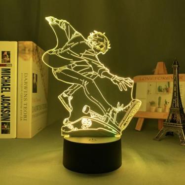 Imagem de Luz noturna SK Infinitys Snows LED 3D que muda de cor para crianças - 