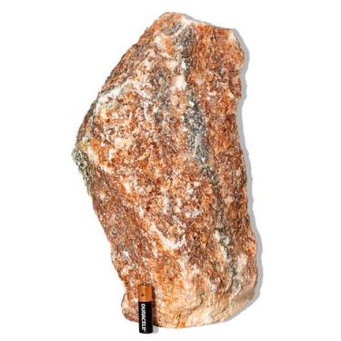 Imagem de 01 Calcita Laranja Pé Serrado 24 a 28cm 6 a 7 kg - tipo B - Cristaisde