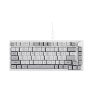 Imagem de Teclado Mecânico Para Jogos Bluetooth 5.1 Sem Fio Com Botão Personaliz