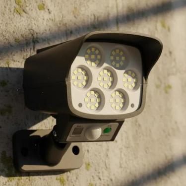 Imagem de Refletor Solar 63 Leds Com Sensor De Presença e Controle - Yeet