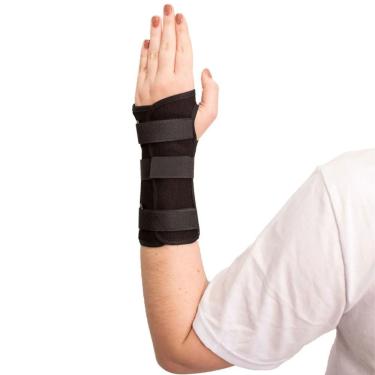 Imagem de Órtese Curta Mercur Com Tala para Punho Esquerdo Preto