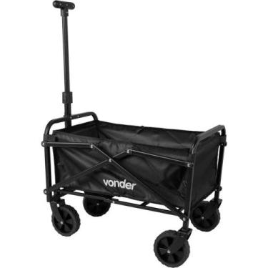 Imagem de Carrinho Para Carga, Dobrável, com Bolsa, 60 Kgf, CDV 060 Vonder