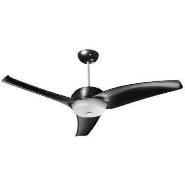 Imagem de Ventilador de teto latina vt673 preto 220v, Preto, 220V