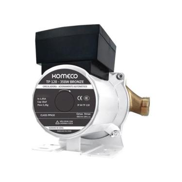 Imagem de Mini Bomba Circuladora De Água TP120 G1 Bronze - Komeco - 127V, 110V