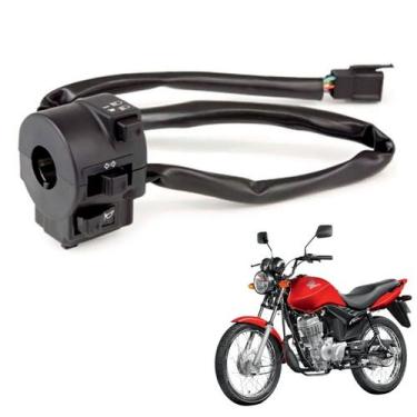 Imagem de Punho Chave Luz Seta Cg 125 Fan Ks Cg 150 Titan Buzina Pisca - Tmac