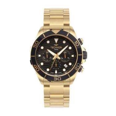 Imagem de Relógio technos masc dourado acqua torben grael js25bbx/1p