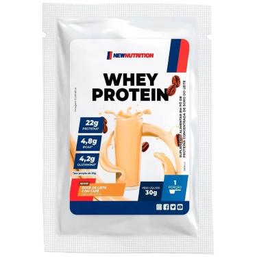 Imagem de Whey Protein Concentrado - 1 Sachês 30g Doce de Leite com Café - NewNutrition-Masculino
