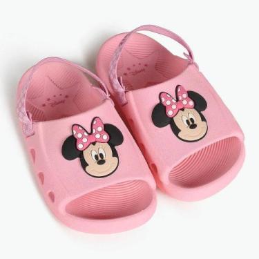 Imagem de Sandalia infantil minnie rosa grendene kids tamanho:22, 22