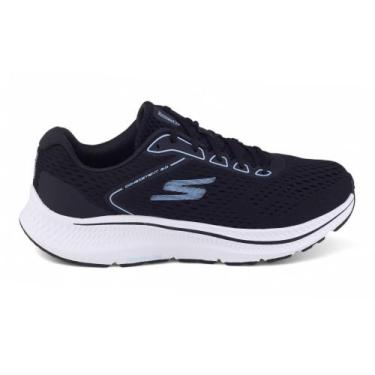 Imagem de Tênis Feminino Skechers Go Run Consistent 2.0 Esportivo, 35, Preto, Az