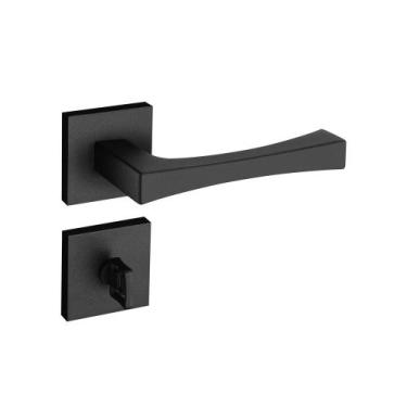 Imagem de Fechadura Roseta Vivaldi EPT 55mm Preto Fosco Texturizado Pado, Vivald