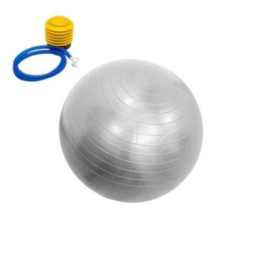 Imagem de Bola Suíça Para Pilates Yoga Funcional Fitness 65cm + Bomba - MBfit