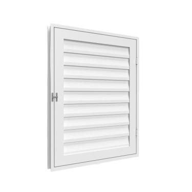 Imagem de Porta de Aluminio Alçapão 60 X 60cm Laminada Branco