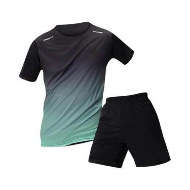 Imagem de Conjunto Esportivo Masculino De Secagem Rápida Para Adolescentes E Adu