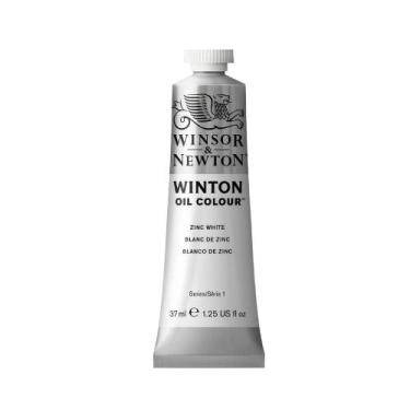 Imagem de Tinta Oleo Winton 37ml Winsor & Newton Sr1 Escolha Cor, ZINC WHITE