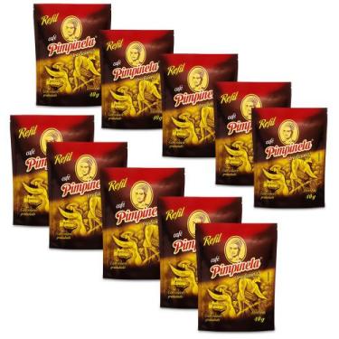 Imagem de Café Solúvel Pimpinela Três Corações Kit 10 Sachês de 40g