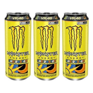 Imagem de Kit C/3 Energetico Monster The Doctor 473ml