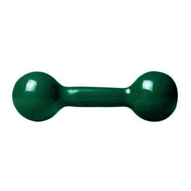 Imagem de Halter Emborrachado 7kg para Exercícios de Membros Superiores Verde Kikos