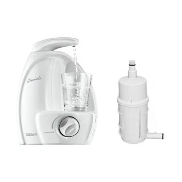 Imagem de Purificador De Água Gioviale Lorenzetti Branco + Refil para Purificado
