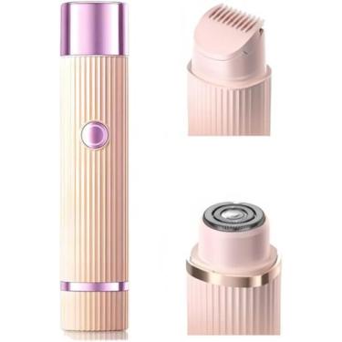 Imagem de Maquina Depilador Elétrico Feminino 2 Em 1 Pelos Corporais - Sem marca