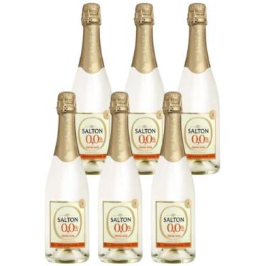 Imagem de Kit 6 Espumante Salton Zero Álcool Tropical Blend 750ml