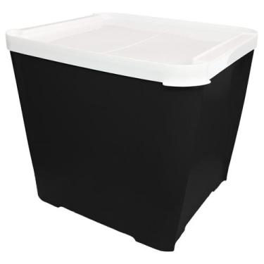 Imagem de Porta Ração Pote De 15 Kg Prime Com Tampa De Vedação Para Cães E Gatos