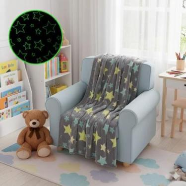 Imagem de Cobertor manta infantil brilha no escuro 2x1,50 varias estampas - sulm