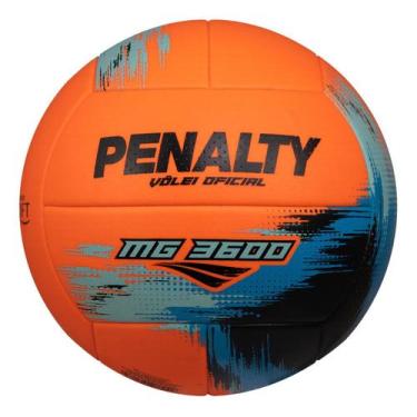 Imagem de Bola de Vôlei Penalty Volei Mg 3600 XXV, Laranja, Azul, Único