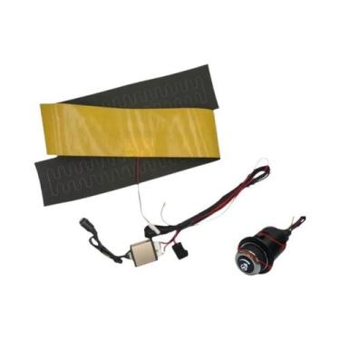 Imagem de Kit Aquecedor Universal Para Volante De Carro 12V 50W 48  Almofada Tér