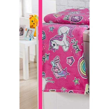 Imagem de Manta Cobertor Infantil Estampadas - Cama De Solteiro - Meninas&Menino