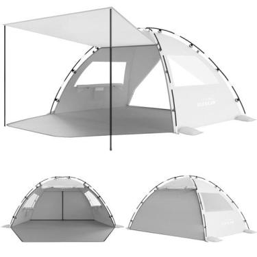 Imagem de Tenda de Praia Elegear CumbreX 6-8 Pessoas UPF 50+ Prata