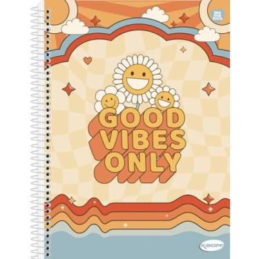 Imagem de Caderno 10 Materias Capa Dura Kbom Feminino 200 Folhas Capa:6 - São Do
