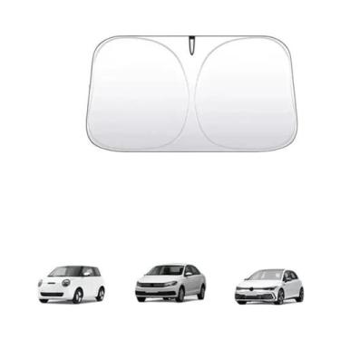 Imagem de Protetor Solar UV Dobrável Para Carro, Visor Para Para-brisa, Acessóri