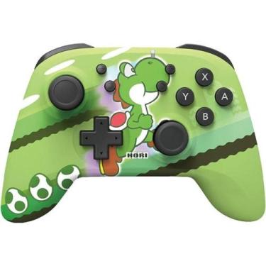 Imagem de Controle sem Fio Horipad Hori Nintendo Switch Yoshi - GENERAL TIRE