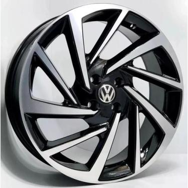 Imagem de Kit 4 rodas  polo, virtus tsi R93 aro 14X6 4X100 ET30 - Krmai