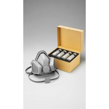 Imagem de Kit Respirador Facial com Filtros e Cartuchos - Congratulations Store