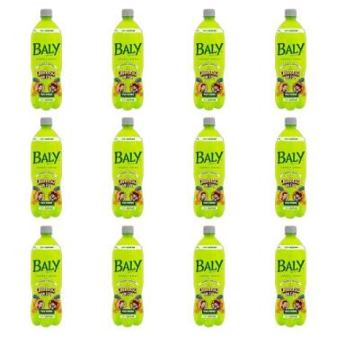 Imagem de Kit 12 Energético Baly Uva Verde Sem Açúcar 1L