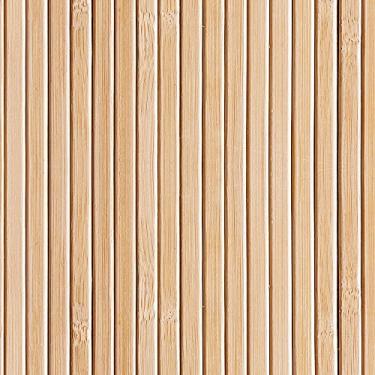 Imagem de Papel de Parede Adesivo Autocolante Madeira Ripado Claro 3 Metros