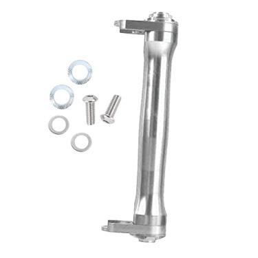 Imagem de Fancyes Alloy Aluminium Alloy Haste de extensão para dobrável Rack Mount Barra telescópica de, Prata