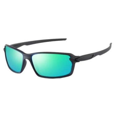 Imagem de Óculos de Sol Masculino Polarizado UV400 Lente Polarizada (Verde)