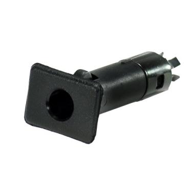 Imagem de Rugged Ridge Bucha de inserção de meia porta 11818.01, preta; 87-06 Jeep Wrangler YJ/TJ