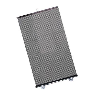 Imagem de YUESHEN888 Cortina de Sol Retrátil Preta, 50x125cm, Cortina de Banheiro, Cozinha, Escritório, Carro, Isolamento Térmico, Blackout