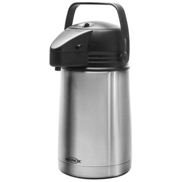 Imagem de Garrafa Térmica Brinox Inox - 1,3 L