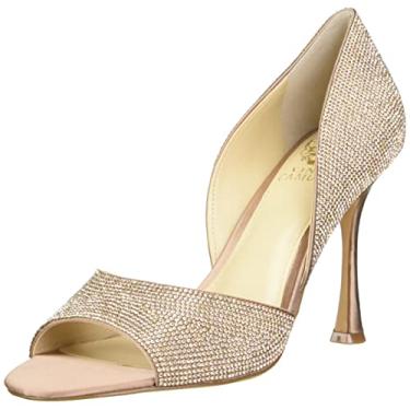 Imagem de Vince Camuto Sapato feminino Aliandry Peep Toe, Ouro rosa, 34