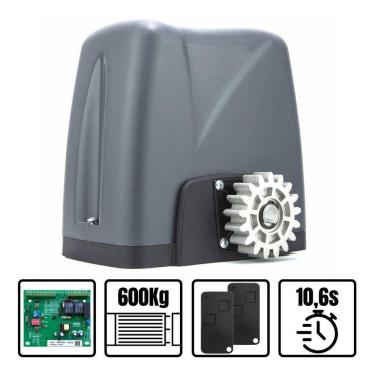 Imagem de Kit Motor Rossi P/ Portão Deslizante Dz Nano Turbo 36 127v