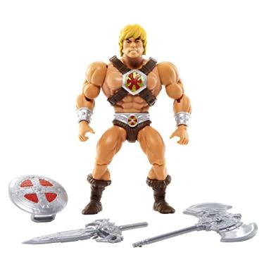 Imagem de Masters of the Universe Origins Toy, He-Man Super-Hero Action Figure, Posable with Accessory and Mini Comic Book, MOTU Collectible​