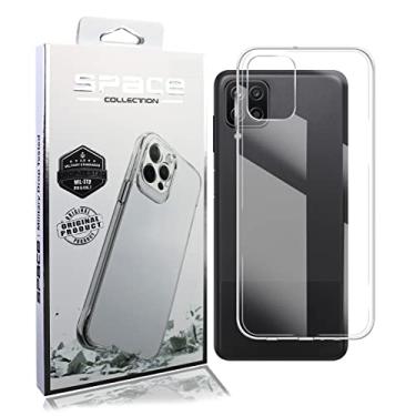 Imagem de Capa Case Space + Película De CERAMICA Fosca Compativel Galaxy A12 A125 6.5 - Luiza Cell25