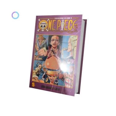 Livro Mangá One Piece 3 em 1 Novo Lacrado em Português 84,90- Vol