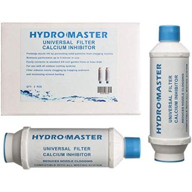 Imagem de HYDRO MASTER Filtro inibidor de cálcio 0179101 Sistema de névoa ao ar livre universal (2 peças)