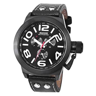 Imagem de Relógio Magnum Masculino Multifunção MA31560P Preto